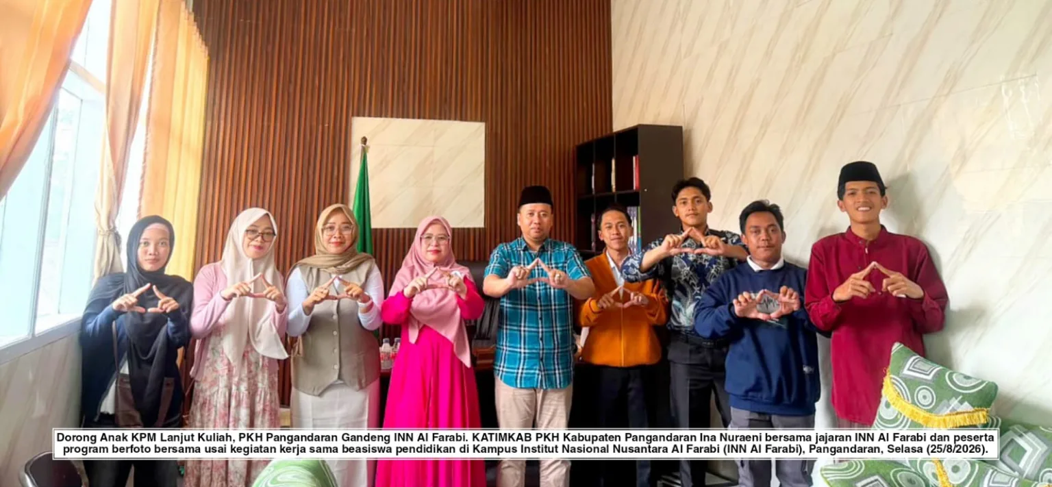 Putus Rantai Kemiskinan, Anak KPM PKH di Pangandaran Berpeluang Kuliah Gratis di INN Al Farabi